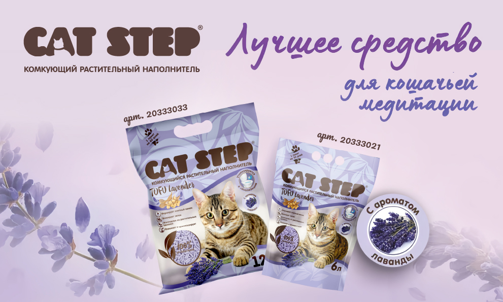 CAT STEP Tofu Lavender💜 CAT STEP Tofu Lavender💜