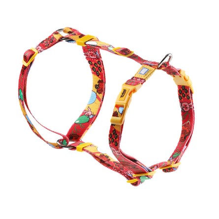 Triol СОЮЗМУЛЬТФИЛЬМ Шлейка нейлоновая "Большой секрет" S, красно-желтая, обхват груди 400-550мм